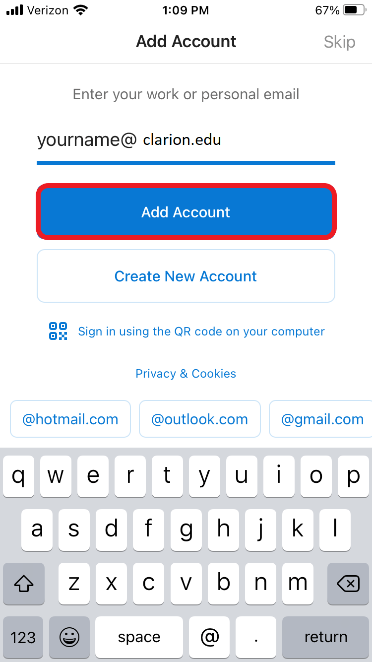Outlook Mobile App-iOS2