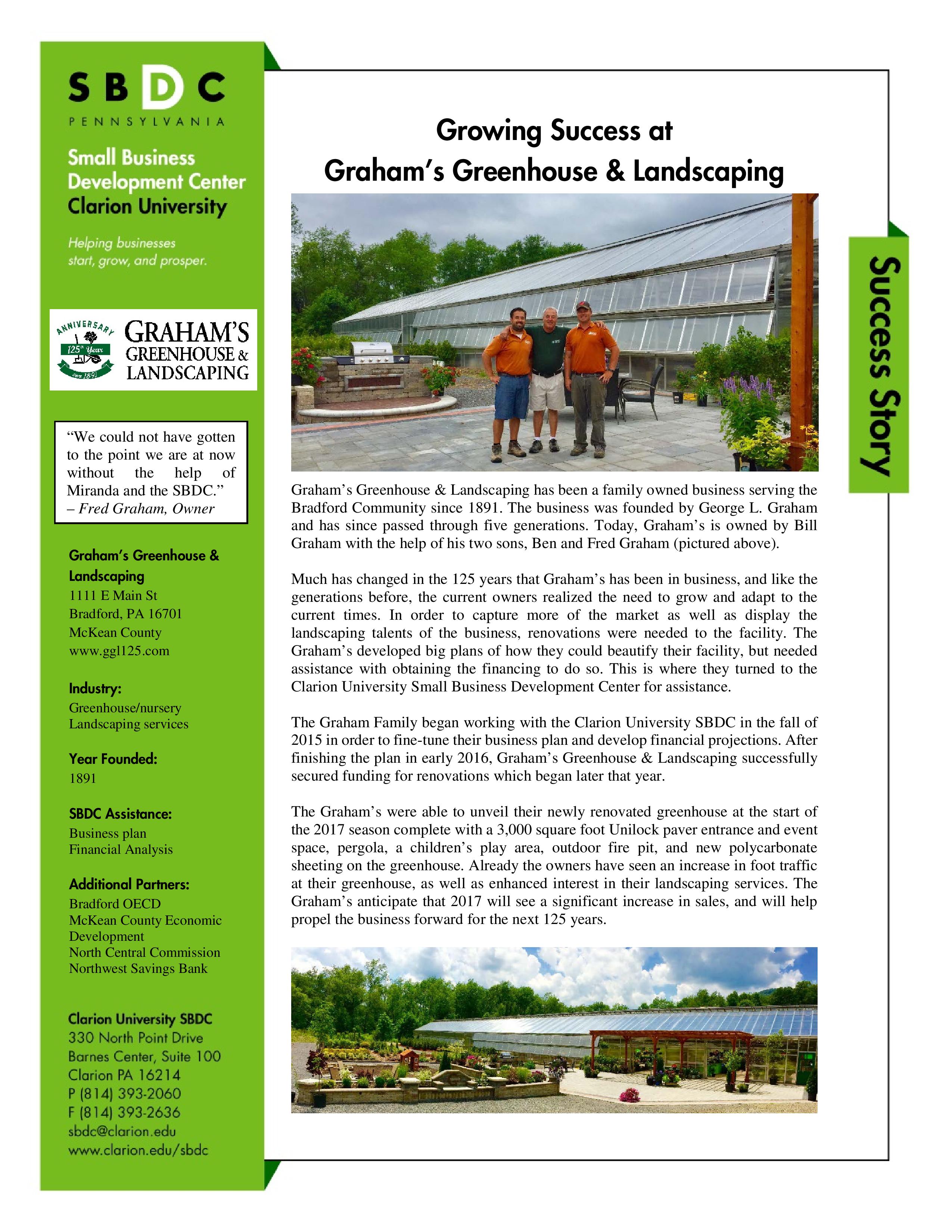 grahams greenhouse